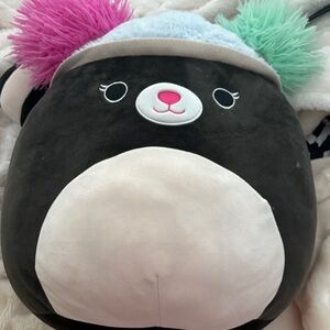 Squishmallows Black and Pink Plush Toy